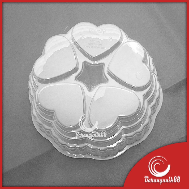 [Valentine] Cetakan Agar-agar Puding Jelly Kue Plastik Food Grade Jelly Mould