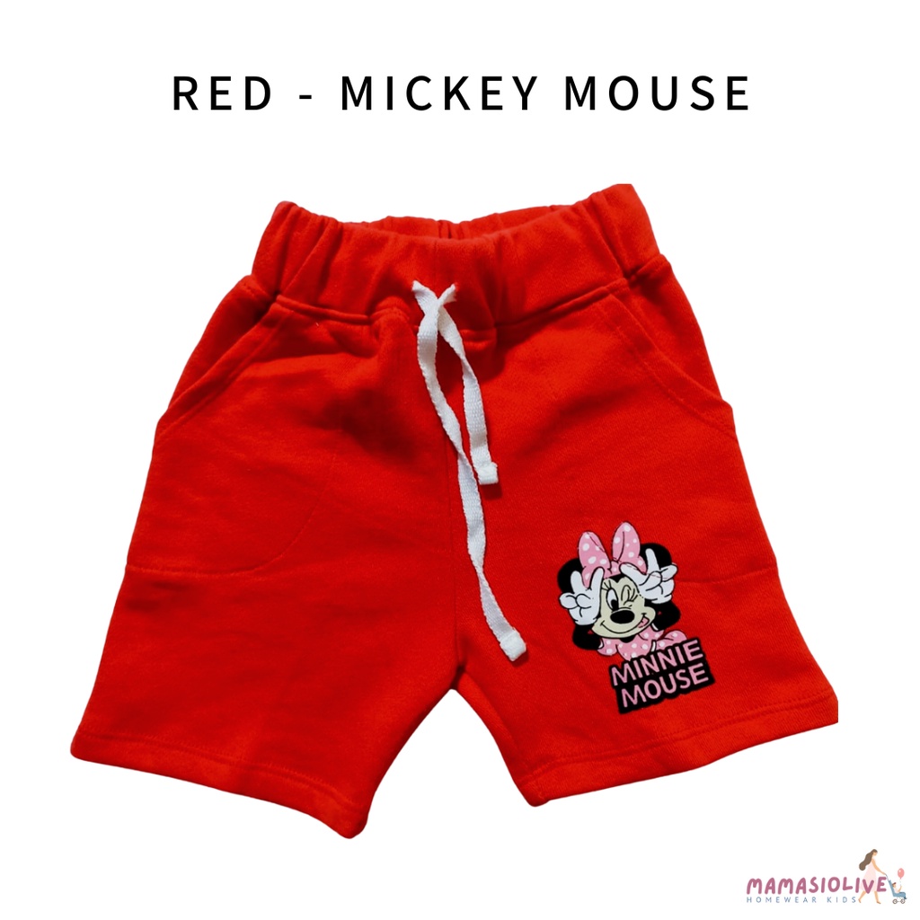 Celana Pendek Short Pants Anak Perempuan (BABY GAP MICKEY MOUSE)