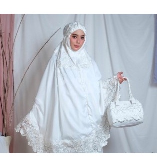 STS MUKENA DEWASA BORDIR TASIKMALAYA UKURAN JUMBO BELINDA