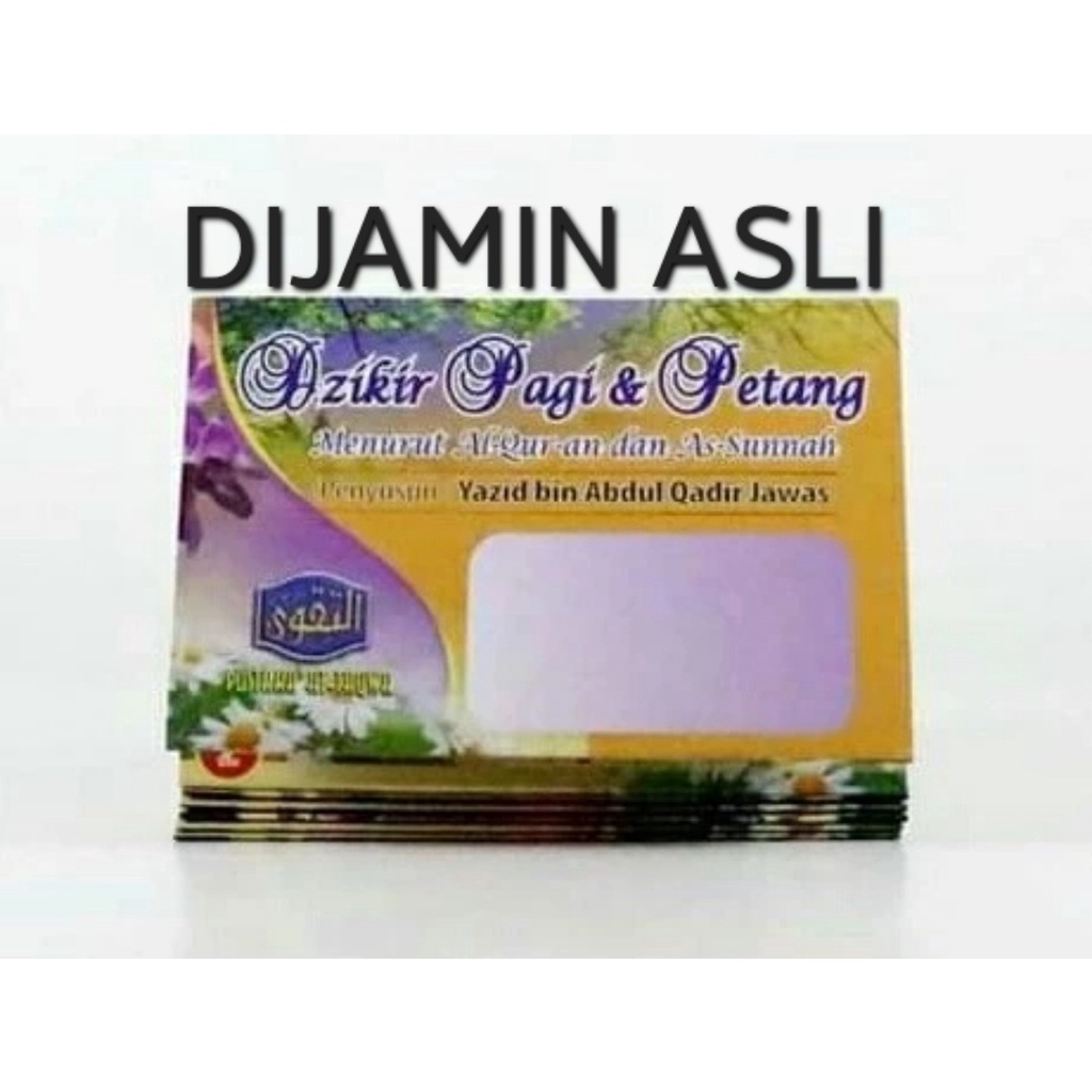 Dzikir pagi petang LIPAT souvenir Pustaka At Taqwa