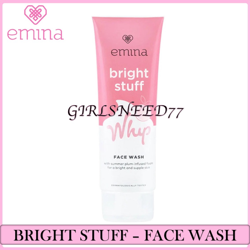 EMINA BRIGHT STUFF WHIP FACE WASH 50 Ml GIRLSNEED77