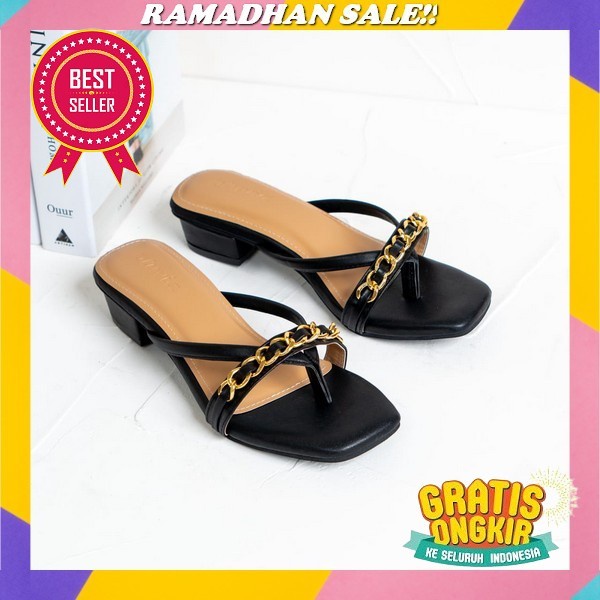 Hak High Heels Wanita Remaja Pesta Hils Lancip Cantik Hels 3Cm Terbaru [[[ Tersedia Cod ]]] Heels Wa