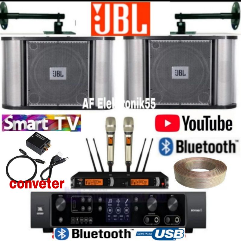Paket Sound System Full JBL Speaker 10 Inch JBL + Ampli JBL Original