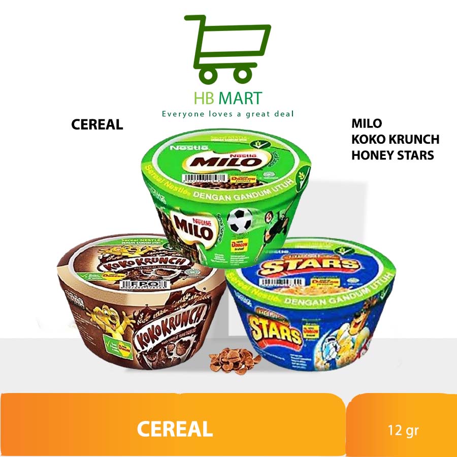 

NESTLE CEREAL COMBO PACK ( KOKO KRUNCH, MILO, HONEY STAR ) 20+12 GR