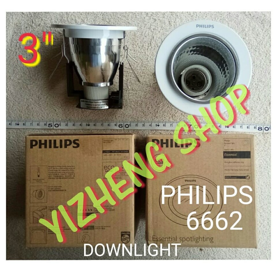DOWNLIGHT PHILIPS 3" (Kode 6662) 3 INCH