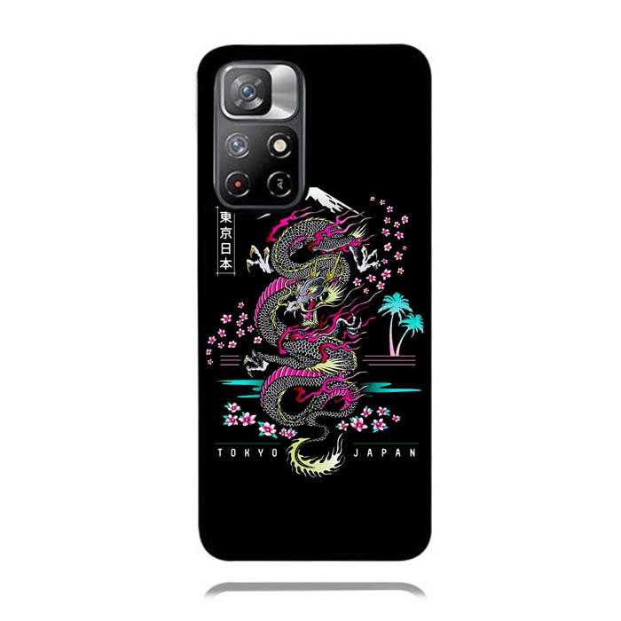 Casing Case Redmi Note 11 10 9 8 Pro Japanese Dragon DF98