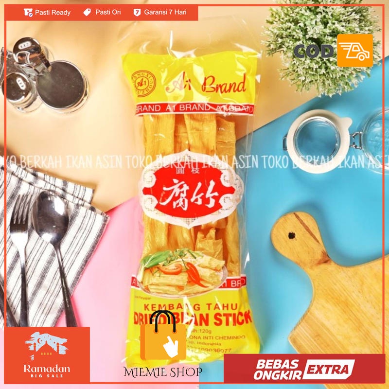 

Kembang Tahu 120gram A1 Brand / Dried bean stick A 1 Brand