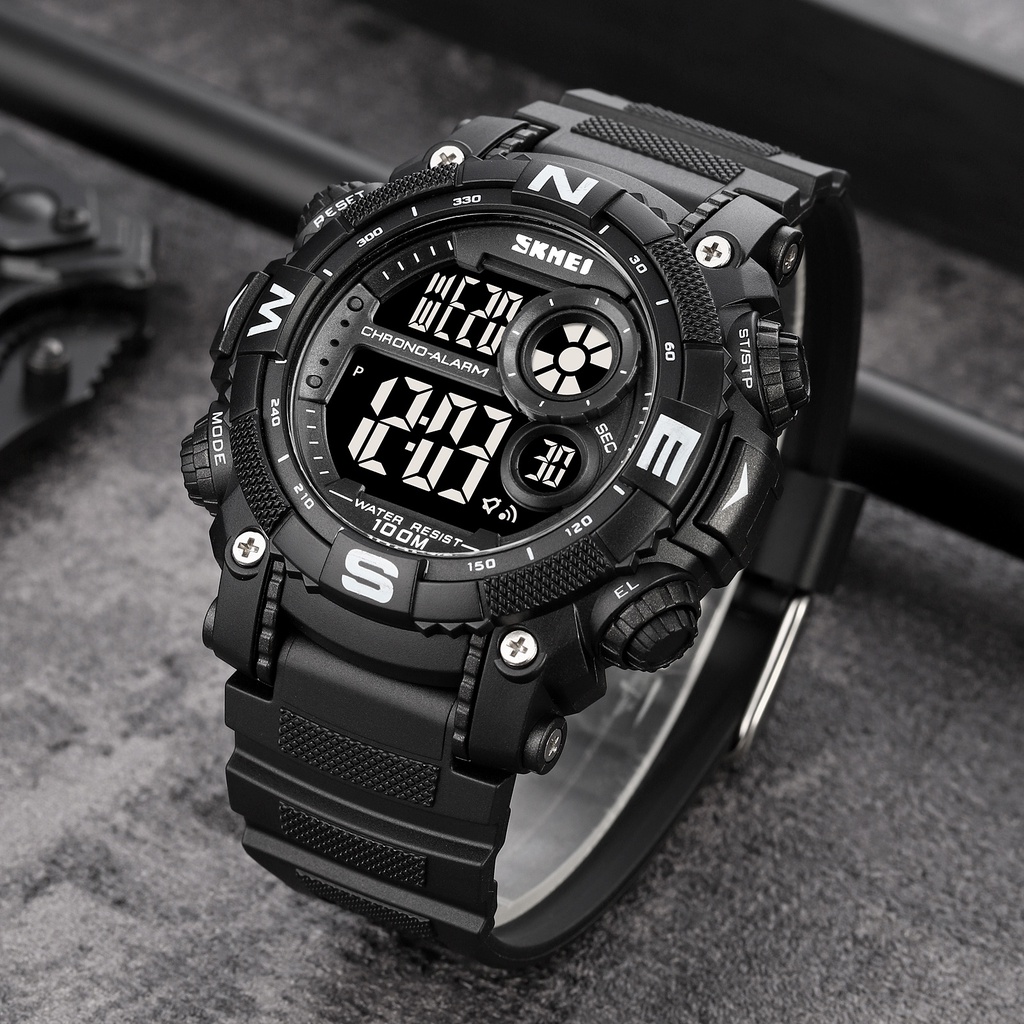SKMEI 1887 Jam Tangan Pria Digital Sport Watch Anti Air 10 Bar WATCHKITE WKOS
