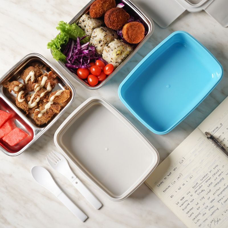 Maxim Onthego Bento Lunch Box Blue
