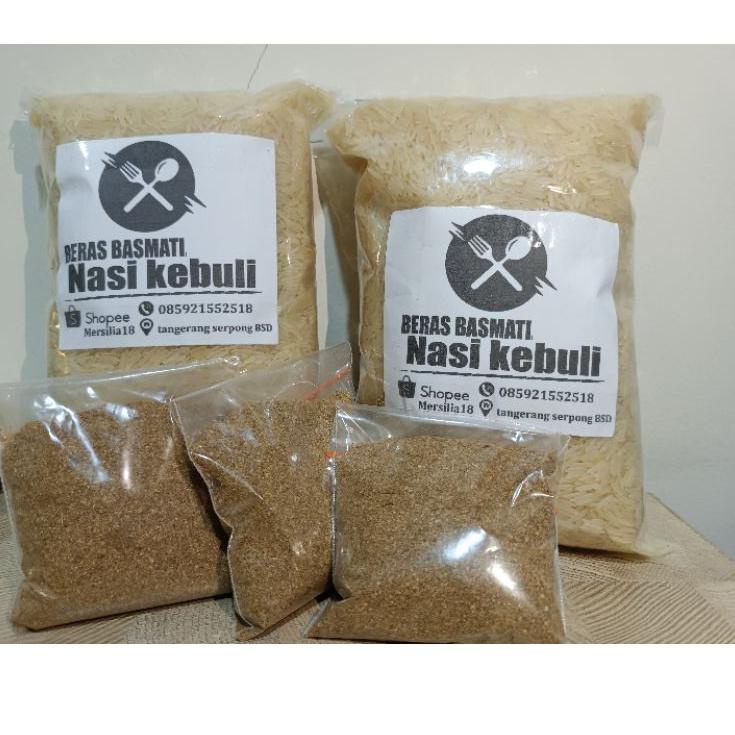 

TERBARU Paket hemat Beras basmati 1 kg+ bumbu nasi kebuli