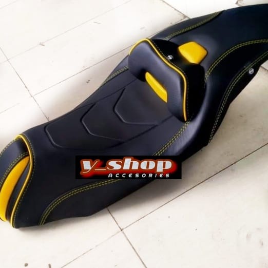 Jok Motor Variasi Aerox New Connected 2020 2023 Custom Eropa Bahan MBtech Original Pnp