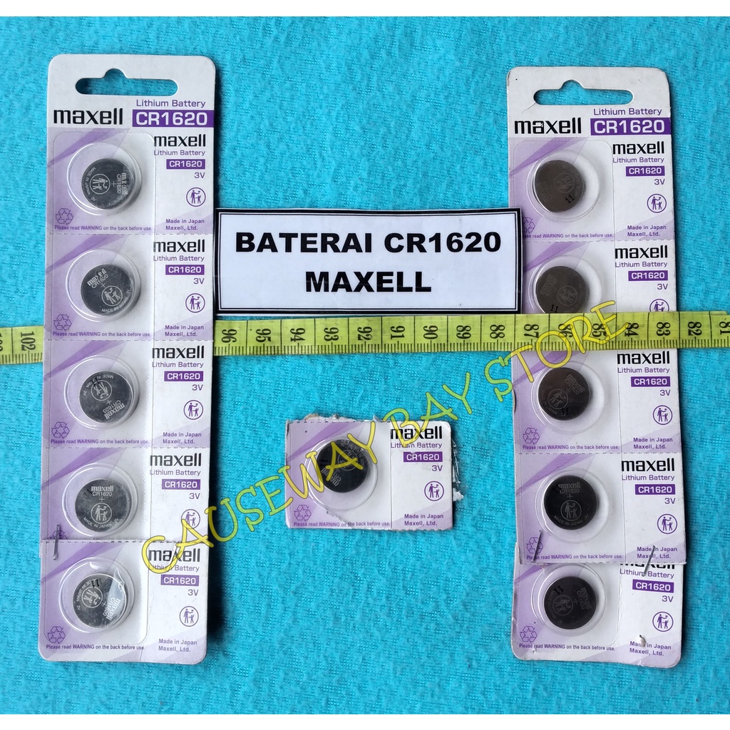 BATERAI CR1620 MAXELL