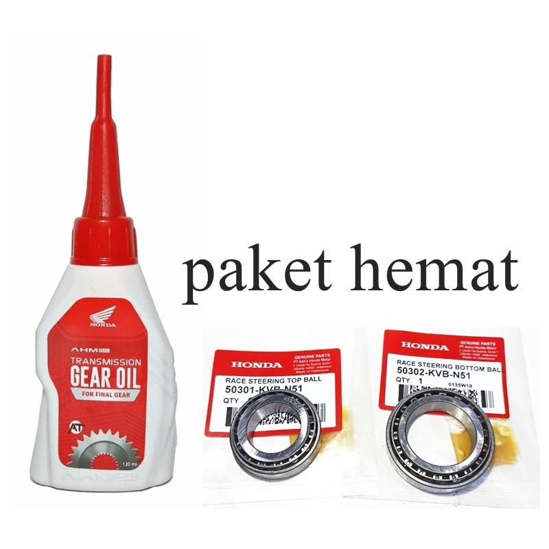 paket Oli gardan + Comstir Komstir Racing Honda Vario 110 125/Beat/Spacy/ Scoopy /Genio ORI GN5