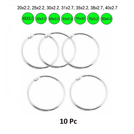 Ring Buka Tutup Ring Binder Uk 45mm-80mm Harga/10pc