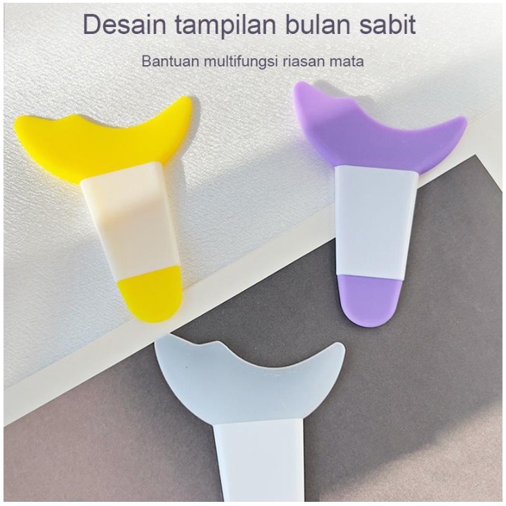 3 in 1 Alat Bantu Rias Make Up Aplikator Reuseable Bahan Silikon Food Grade XX025