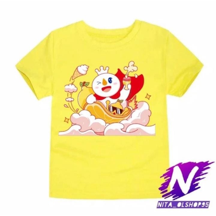 HKSTORE26 ATASAN KAOS ANAK2 UNISEX LENGAN PENDEK/MIXUE SABLON DIGITAL FULLPRINT