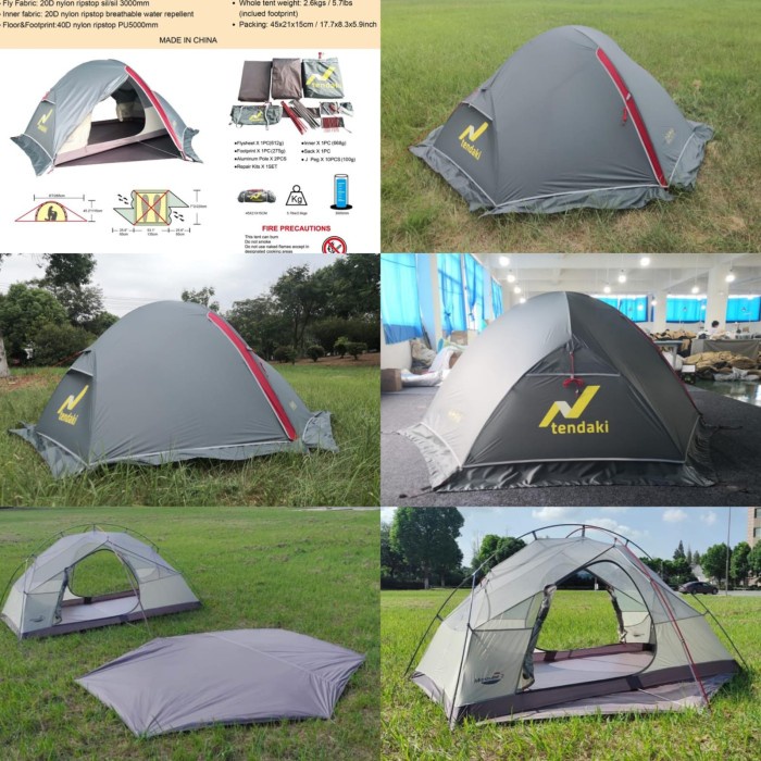 tenda ultralight tendaki merauke 2 ul 2p