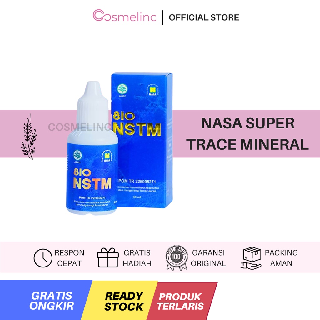 NASA SUPER TRACE MINERAL / NSTM NASA / KOLESTROL / MATA MINUS / DIABETES / GAGAL GINJAL / JAMU TETES