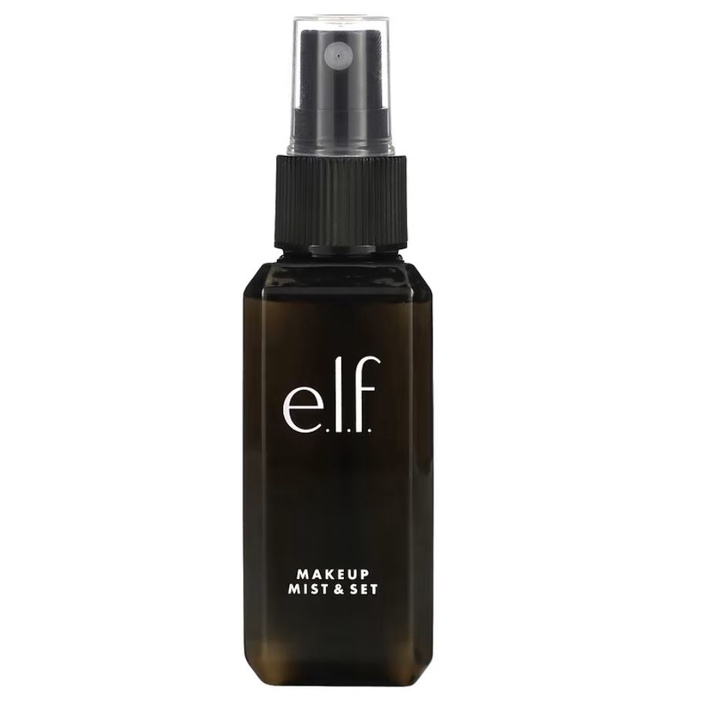 ELF Cosmetics Makeup Mist &amp; Set (60 ml) Clear Spray Cegah Makeup Tidak Mudah Luntur ORI USA