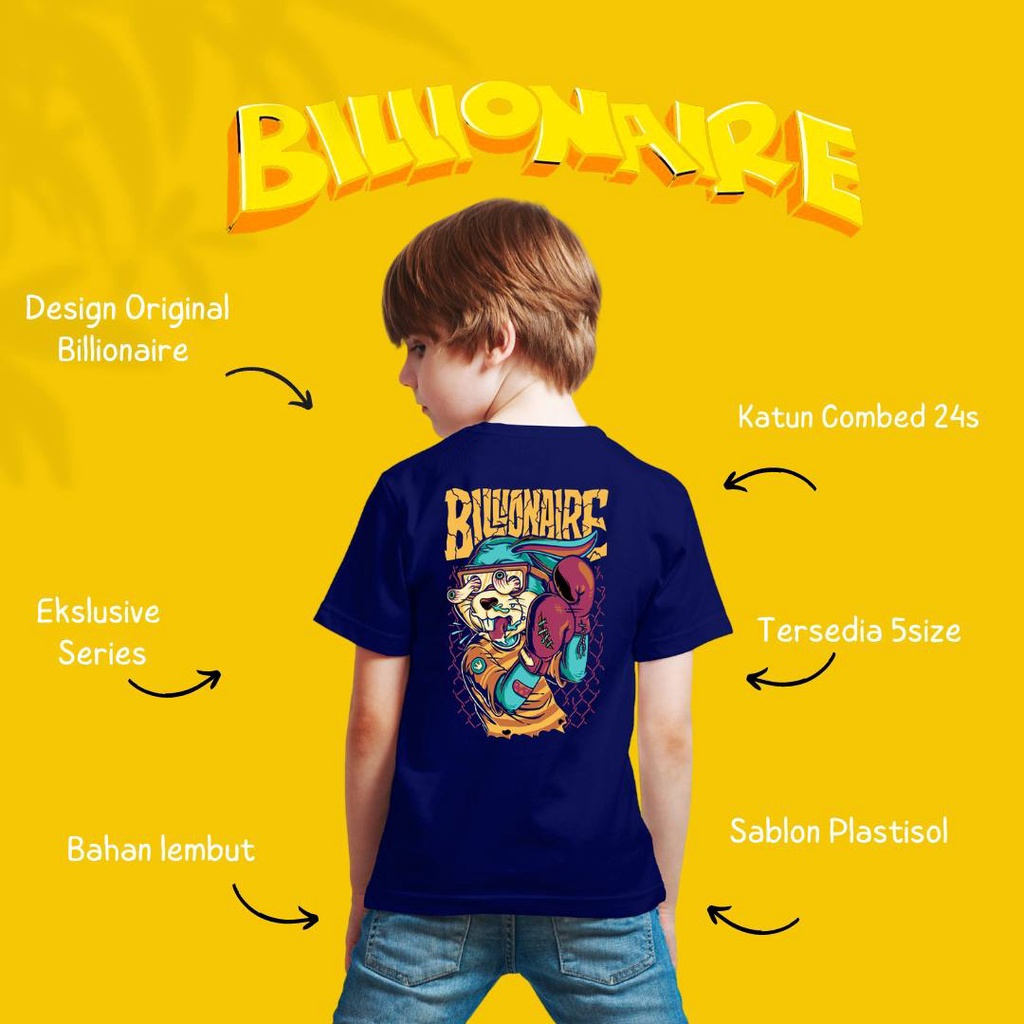 Kaos anak Tshirt iseries vol.v by Billionaire