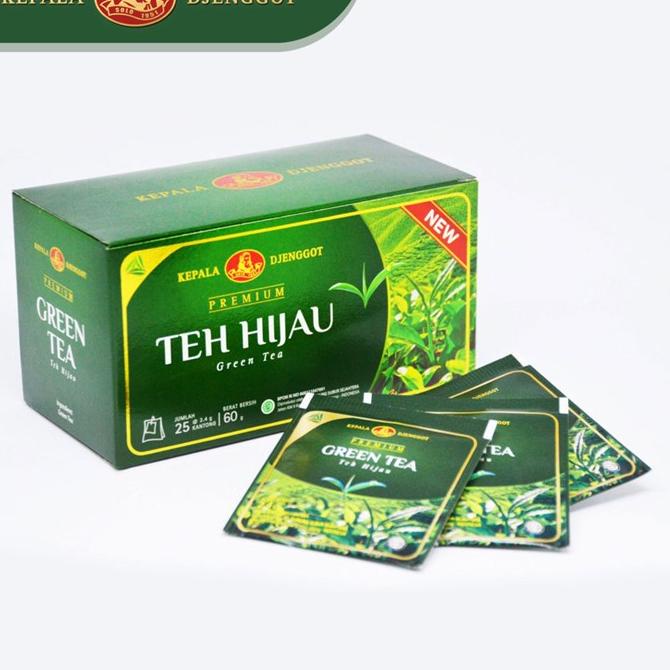 

⚡Cuci gudang⭐ Kepala Djenggot Teh Hijau Premium 25 x 2,4gr