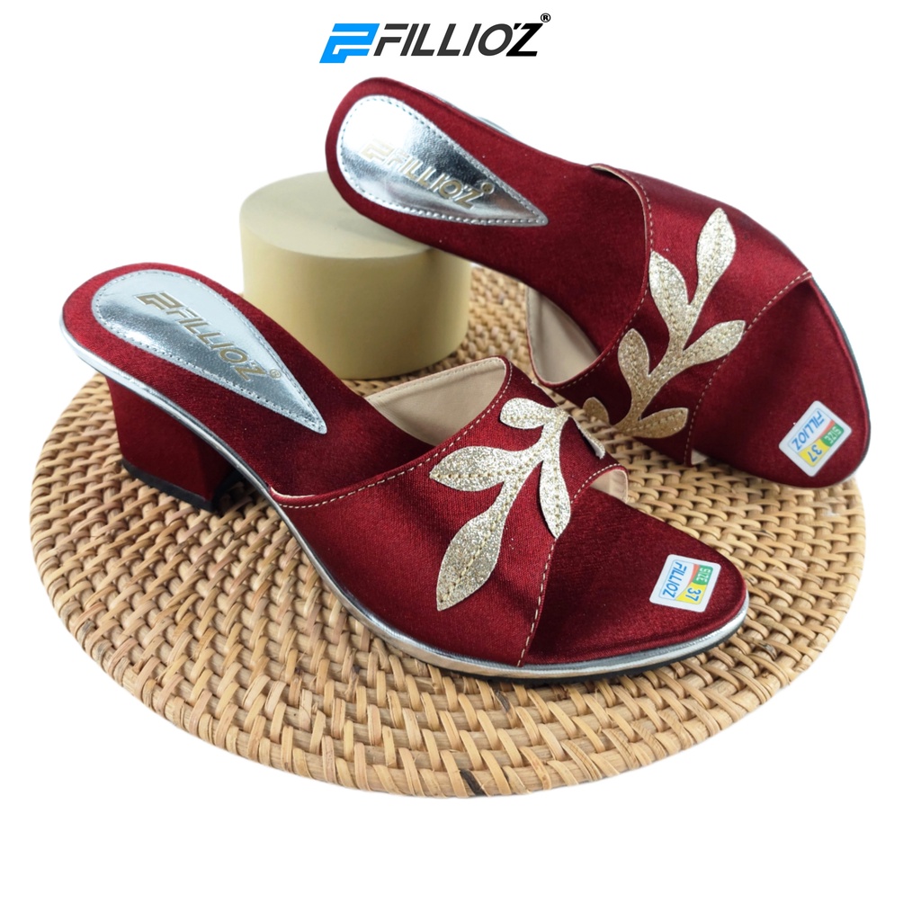 SANDAL WEDGES PESTA WANITA FILLIOZ P4 MURAH HARGA GROSIR