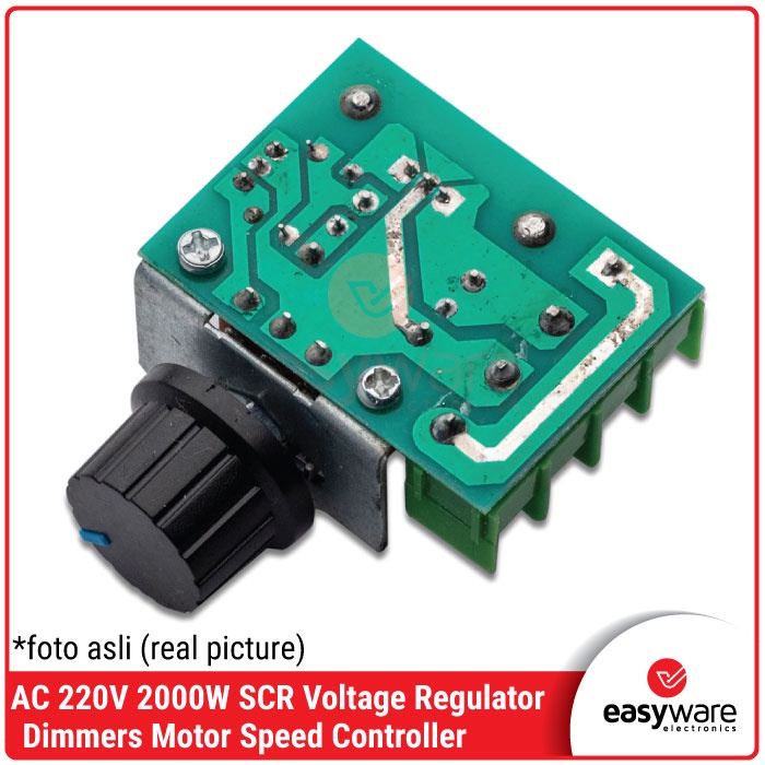 Dimmer AC SCR 2000W Motor Speed Controller 220V PWM Regulator