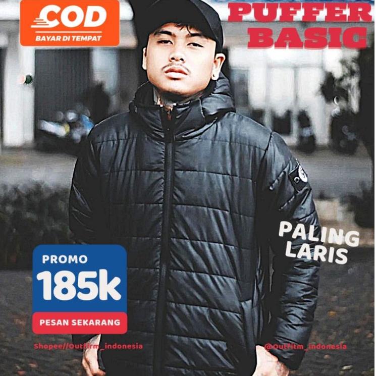 BEST PRODUCT OUTFIRM - Puffer Jaket / Puffer Coat Jaket Ultralight / Jaket Gelembung TEBAL ultraligh