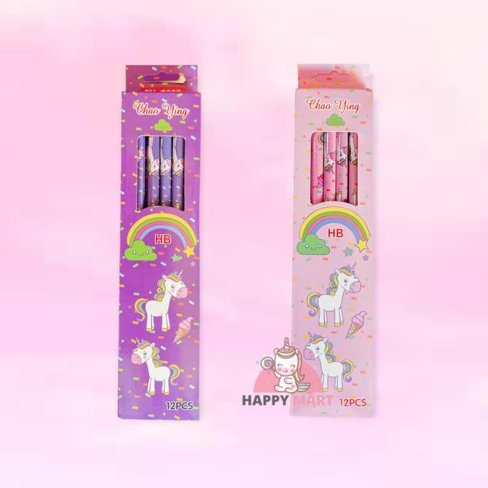 

Pensil unicorn HB 12 pcs kotak