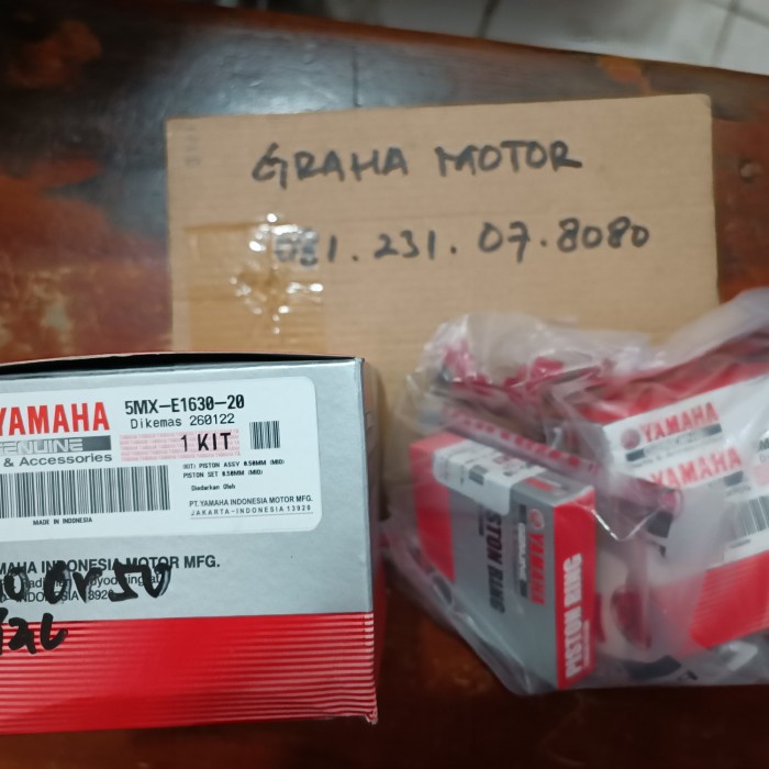 Piston Kit Yamaha Mio/Mio Sporty Oversize 50 Original Yamaha 100%
