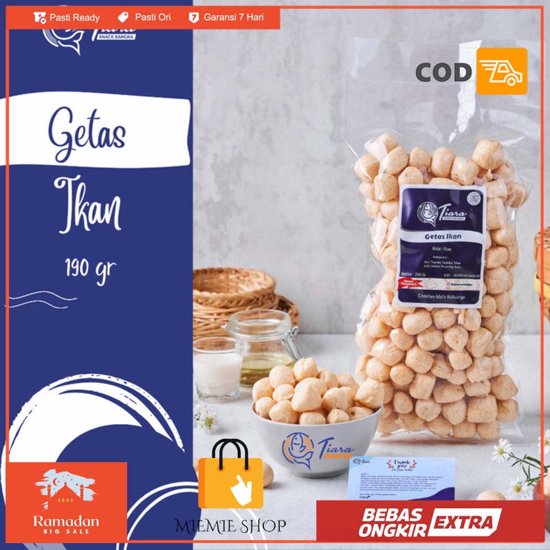 

Getas Getes Krupuk Kerupuk Kemplang Ikan Tenggiri Tiara Snack Bangka
