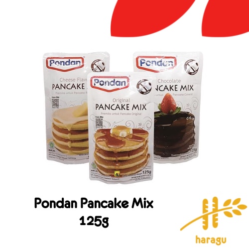 

Pondan Premiks Original Pancake Mix 125 Gram