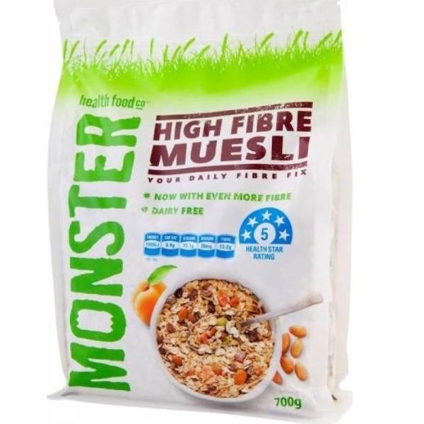 

✨MEN SALE✨ MUESLI MONSTER HIGH FIBRE 700 GRAM buruan