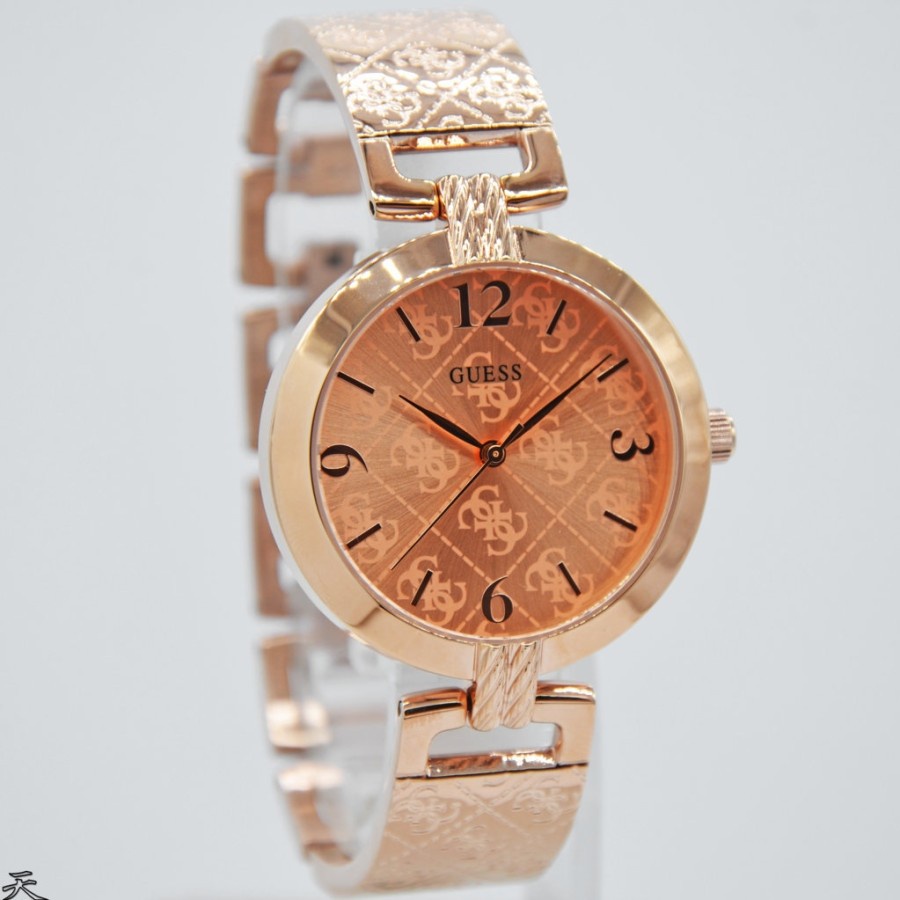 JTERBARU AM TANGAN WANITA GUESS W1228L3 ROSEGOLD ORIGINAL BERGARANSI RESMI