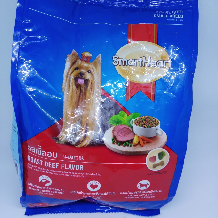 SmartHeart Adult 1,5kg Makanan Anjing Dewasa - Roats Beef Flavour