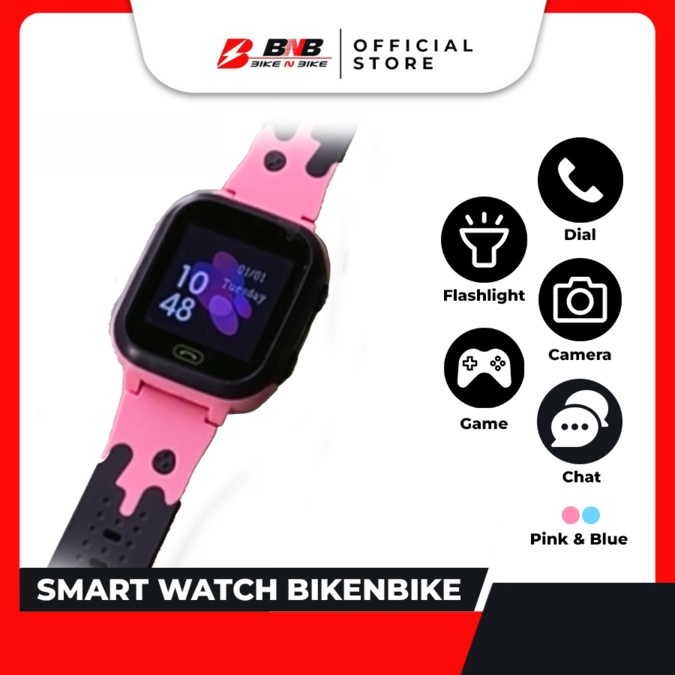 Best Seller Smartwatch Kids Bikenbike Jam Tangan Anak Digital IMEI (Pakai Simcard) - BikeNBike-8