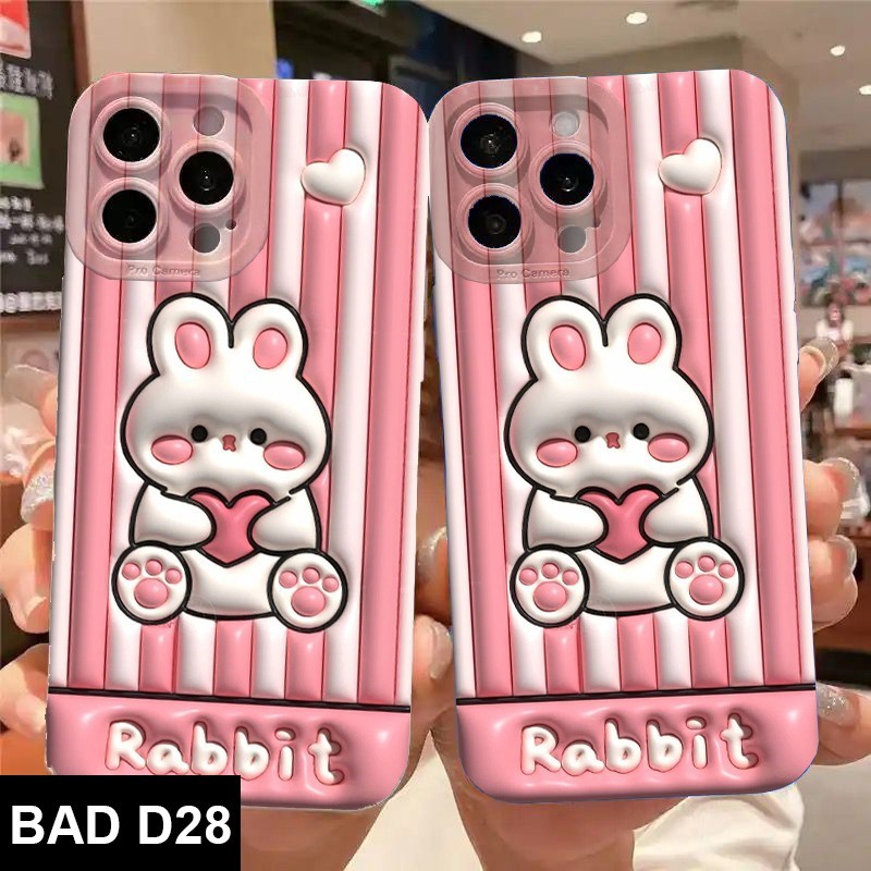 Case Motif Cute Animal 3D Samsung Note 8 Note 9 Note 10