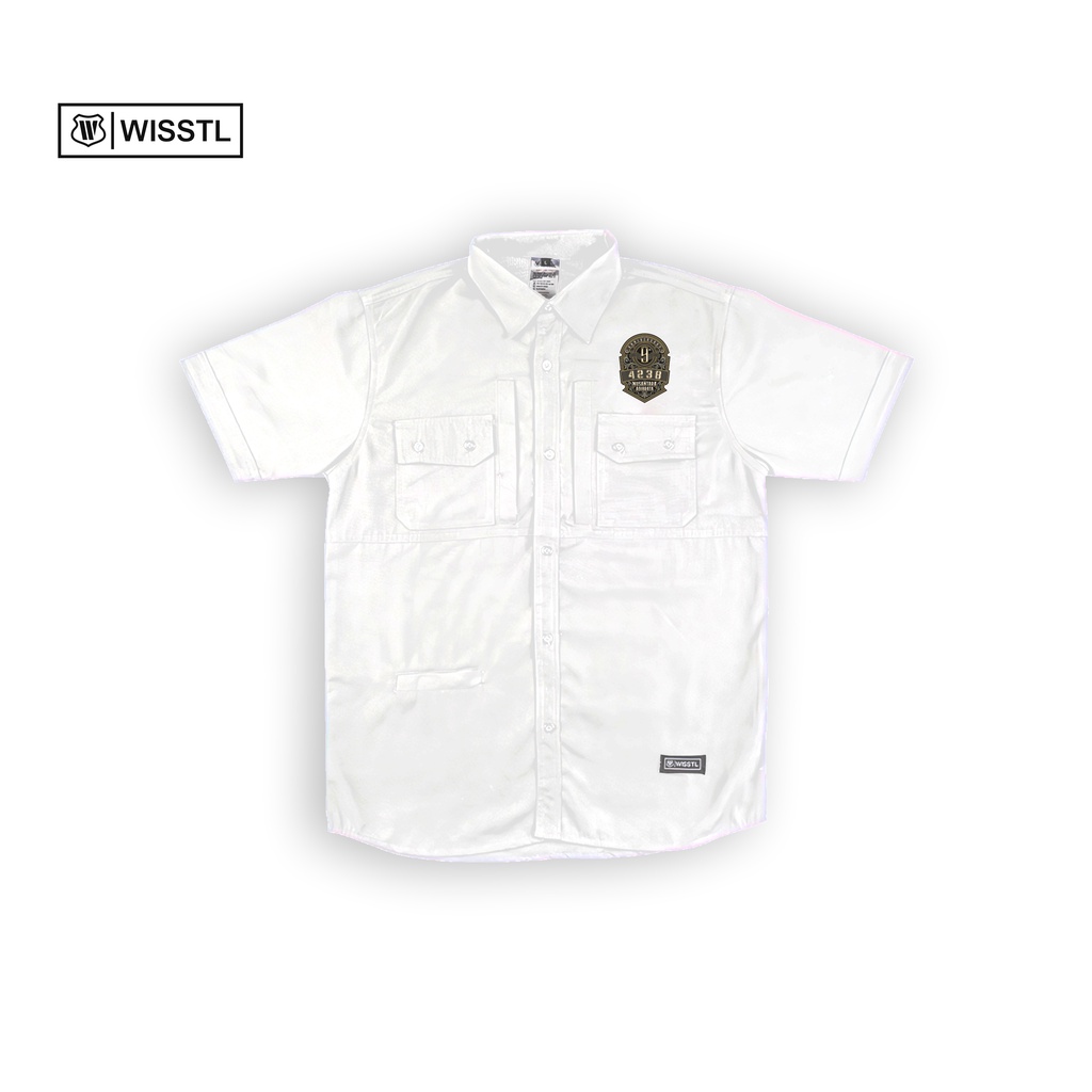 WISSTL TACTICAL SHIRT : 4238 NUSANTARA - ANNIV 9TH (PUTIH)