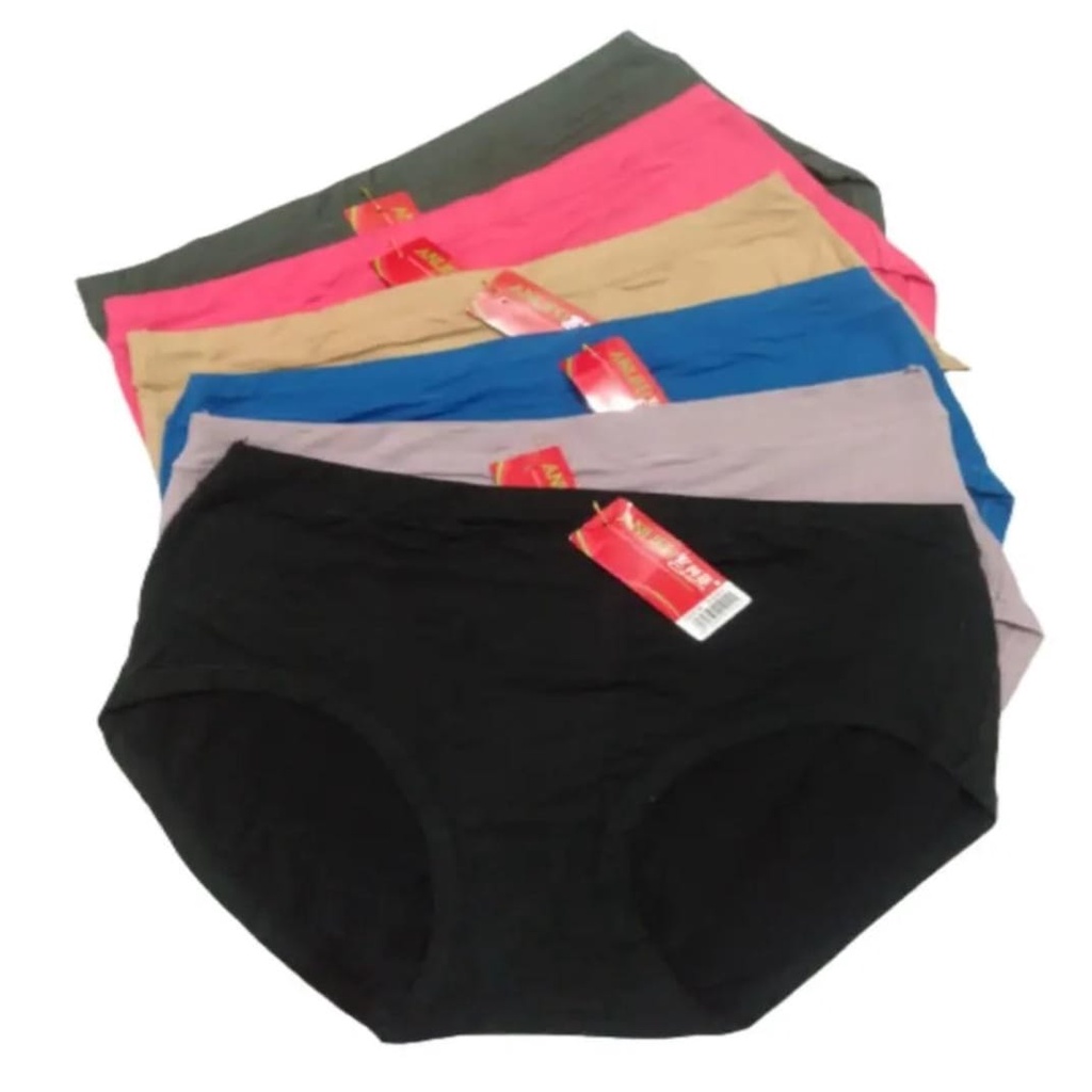 6  Pcs Celana Dalam Wanita Ukuran Jumbo ANLIFEI