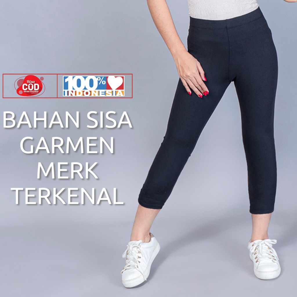 Celana Senam Legging Wanita Leging Sport Lejing Jumbo Panjang Tebal Laging Import Pinggang Karet Jin