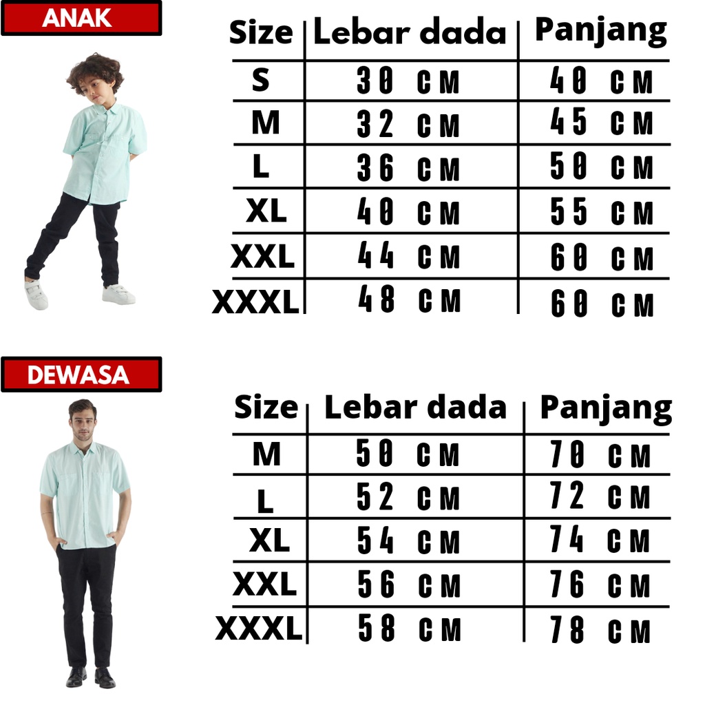 kemeja hitam polos pria lengan pendek kemeja anak sampe dewasa hem polos anak remaja dewasa murah slimfit