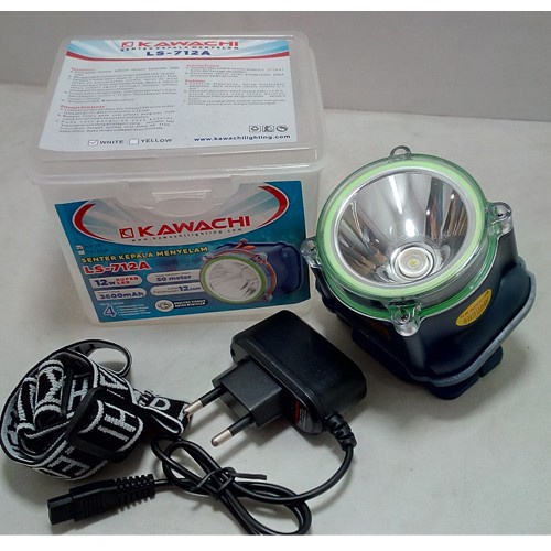KAWACHI Senter Kepala Menyelam 12WATT (SUPER LED) LS-712A