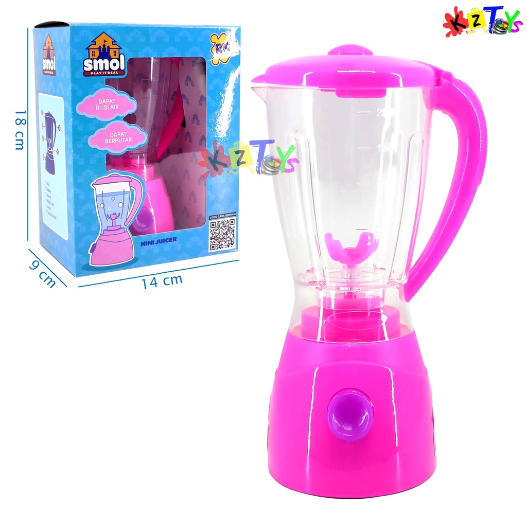 Mainan Blender MINI JUICER Real Water Mainan Blender Tornado Kuat