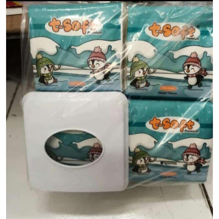 Tisu t-soft + free tempat tisu