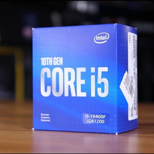 PROCESSOR INTEL CORE I5-10400F BOX RESMI / CORE I5 10400F LGA 1200