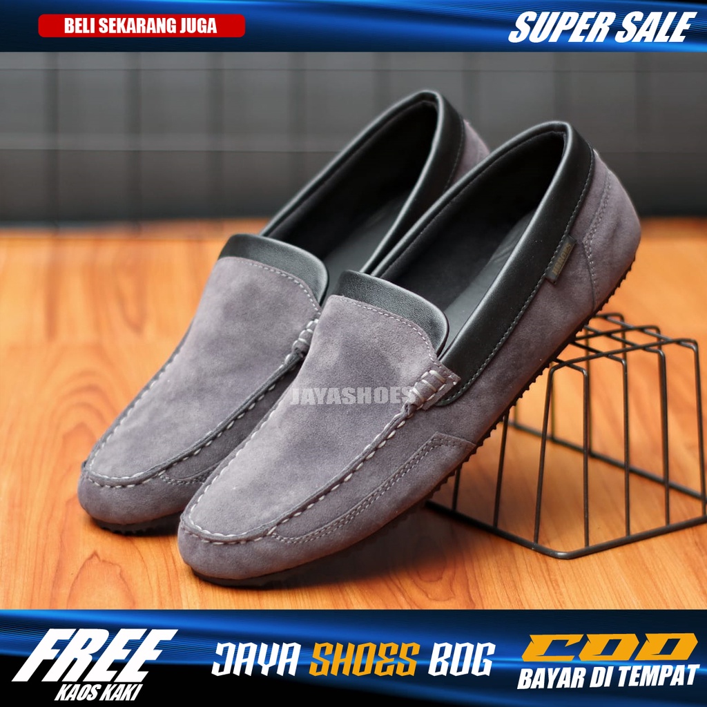 KILLIAN|Sepatu Kasual Slip On Pria Slop Mocasin Santai Casual Tanpa Tali Cowok Murah Keren Ringan