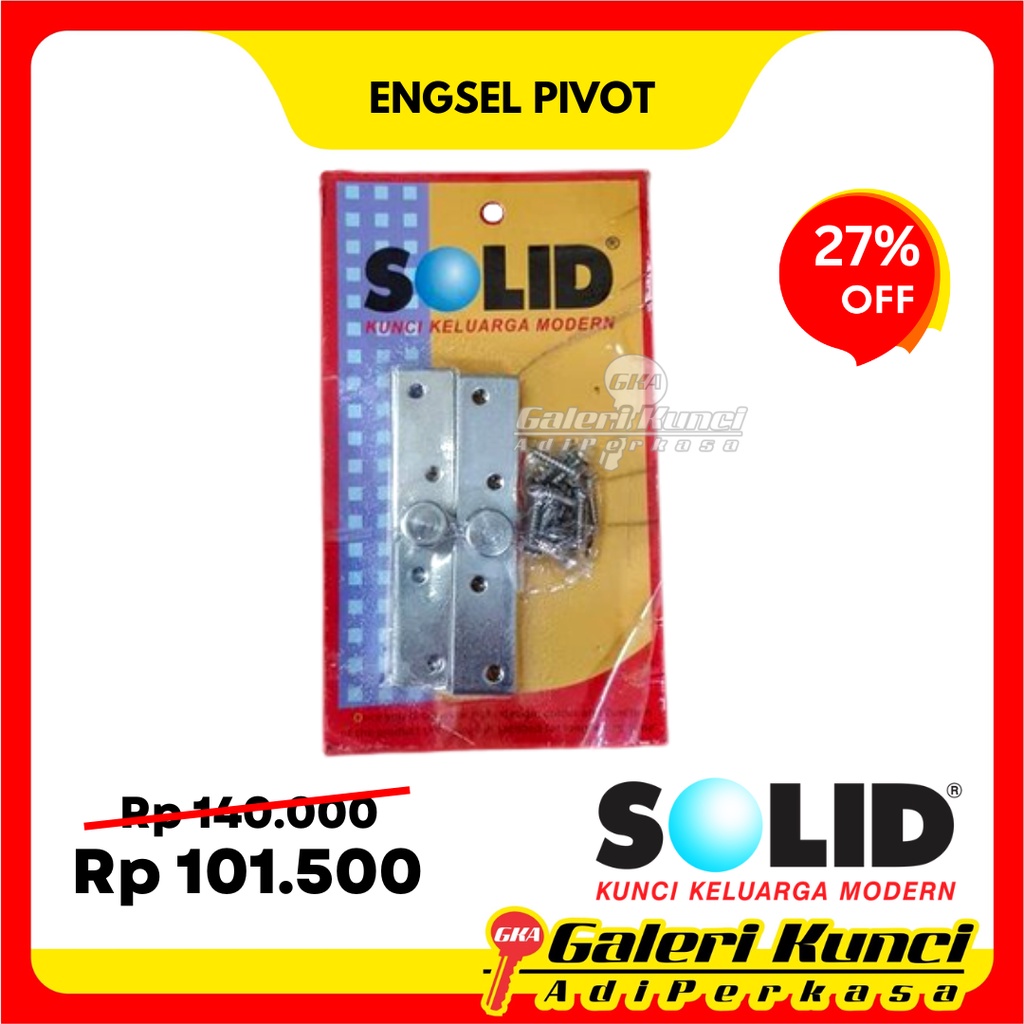 Engsel Pivot SOLID EPT SLD 601 US32D Engsel Jendela Engsel Putar