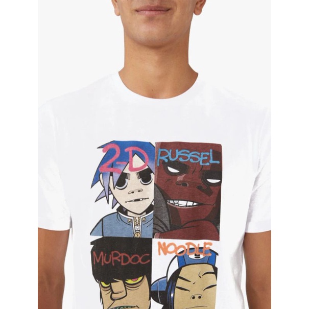 kaos Band Gorillaz original kaos band import merchandise