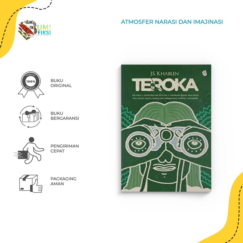 Buku Novel Teroka - Bukune - JS Khairen - Bukune - Bumi Fiksi