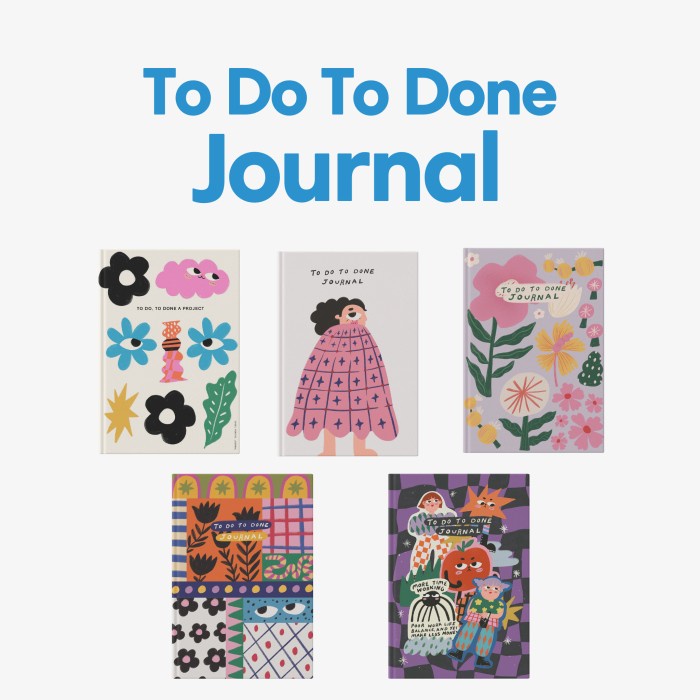 

Terlaris To Do, To Done Journal